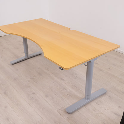 Elektrisk hev/senk skrivebord, 180 x 90 cm