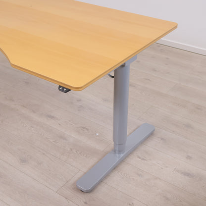 Elektrisk hev/senk skrivebord, 180 x 90 cm