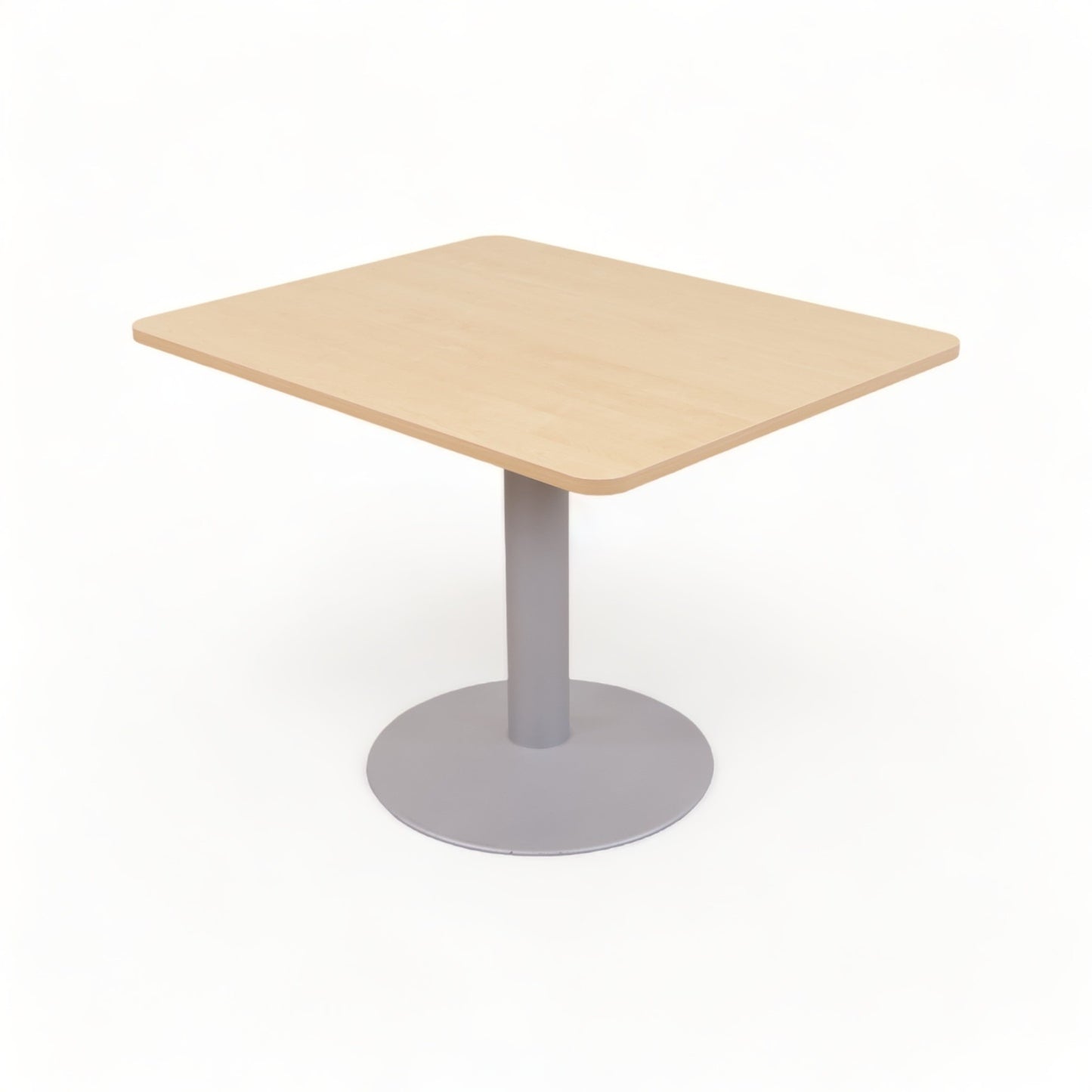 Kvalitetssikret | Kvadratisk sidebord med søyleben, 100 x 80 cm