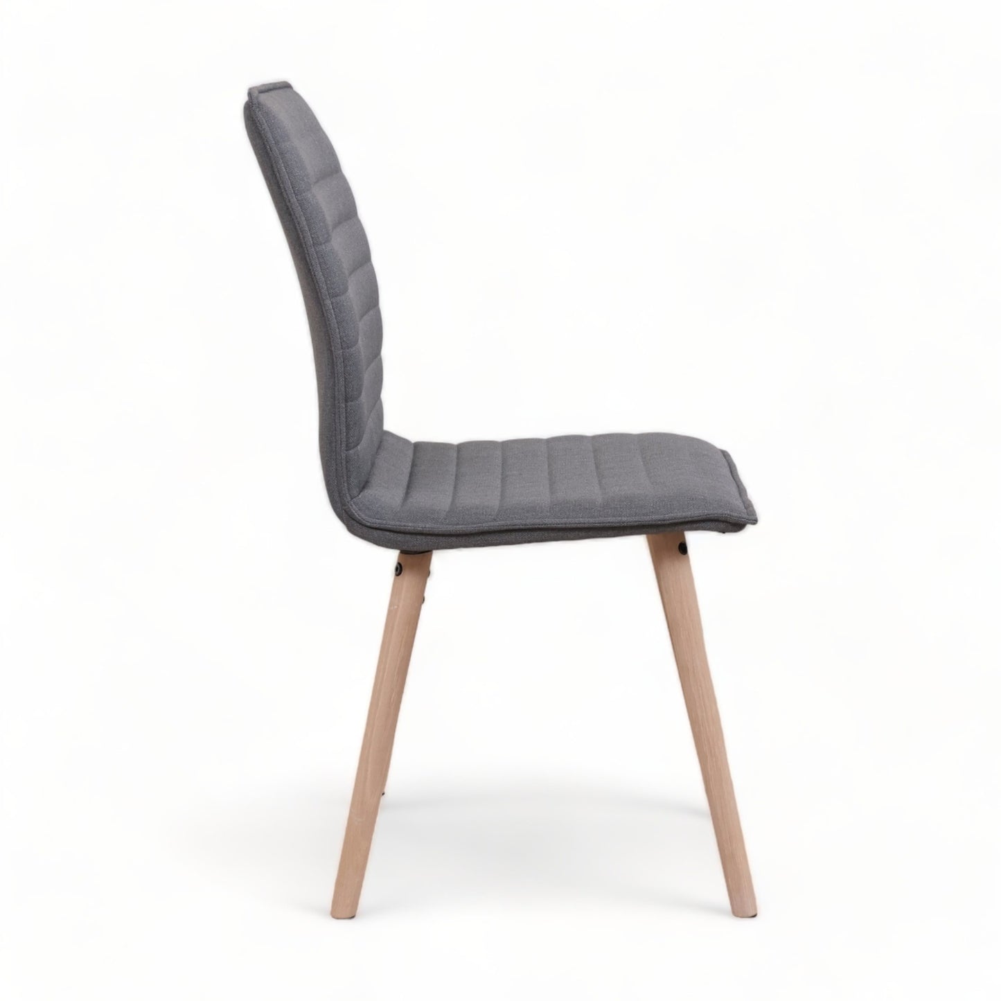 Karla spisestol, grå stoff