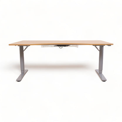 Elektrisk hev/senk skrivebord, 180 x 90 cm