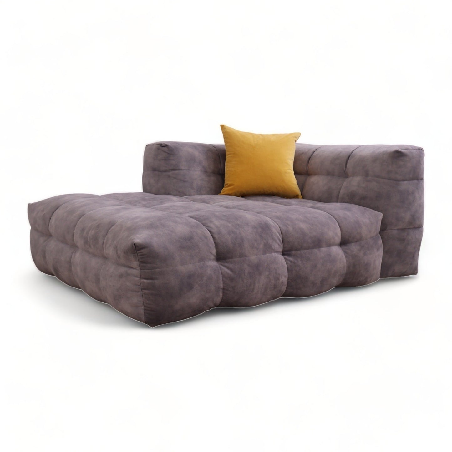 Ubrukt | Lys grå Michelin Canape sofa i velur