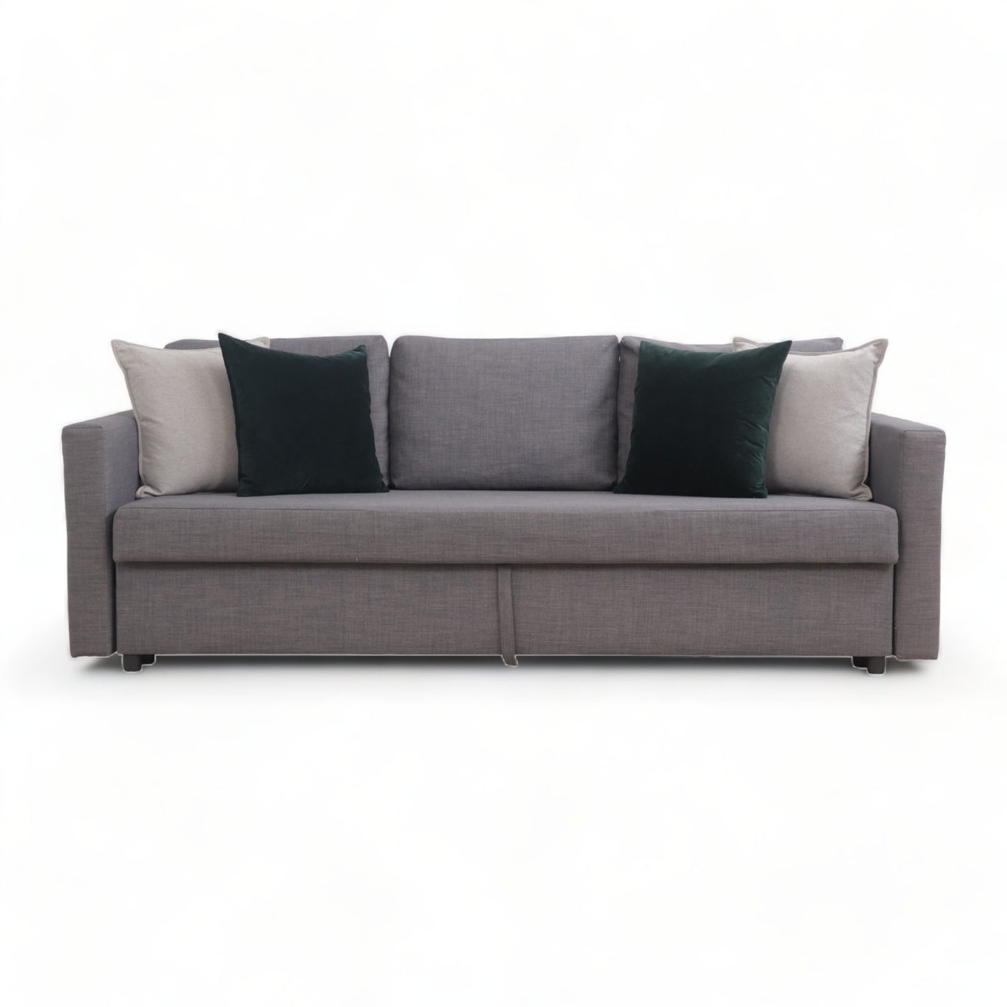 Nyrenset | Mørk grå IKEA Friheten 3-seter sovesofa
