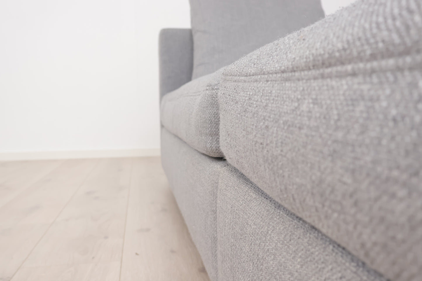 Nyrenset | Lys grå Habitat Viking 3-seter sofa