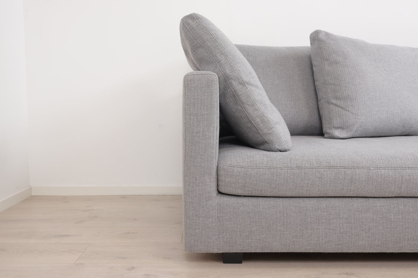 Nyrenset | Lys grå Habitat Viking 3-seter sofa