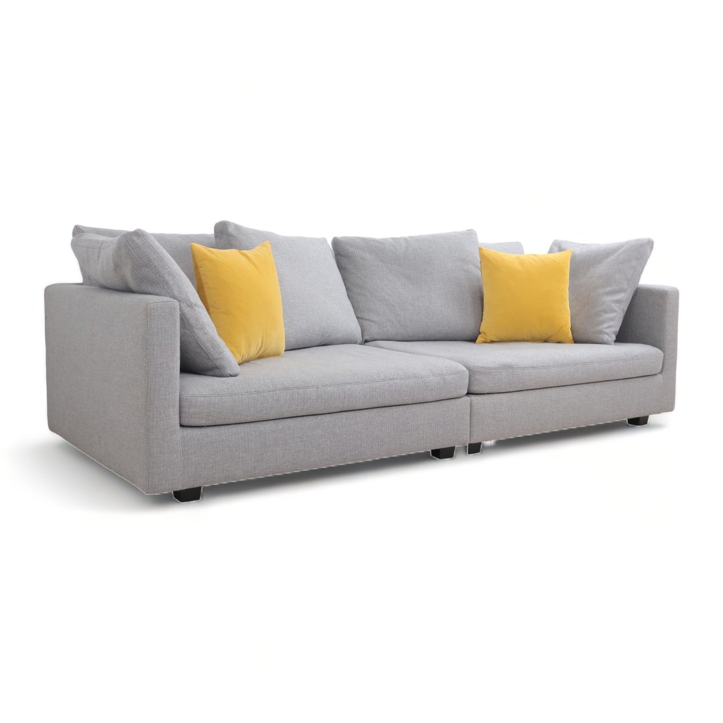 Nyrenset | Lys grå Habitat Viking 3-seter sofa