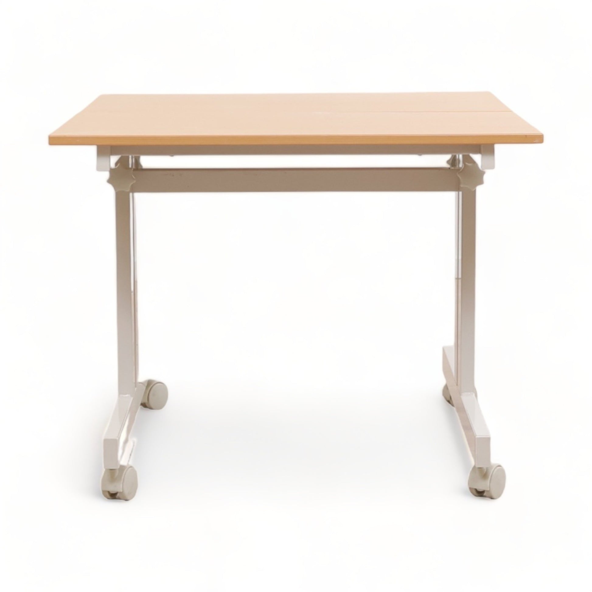 Kvalitetssikret | Mindre skrivebord med hjul, 75x80