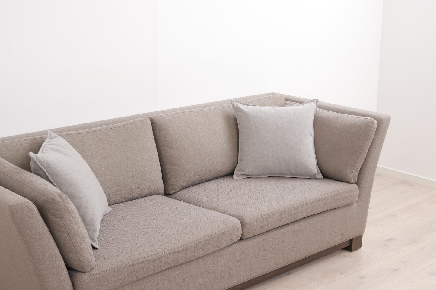 Nyrenset | Beige/brun Slettvoll Dorian 3-seter sofa