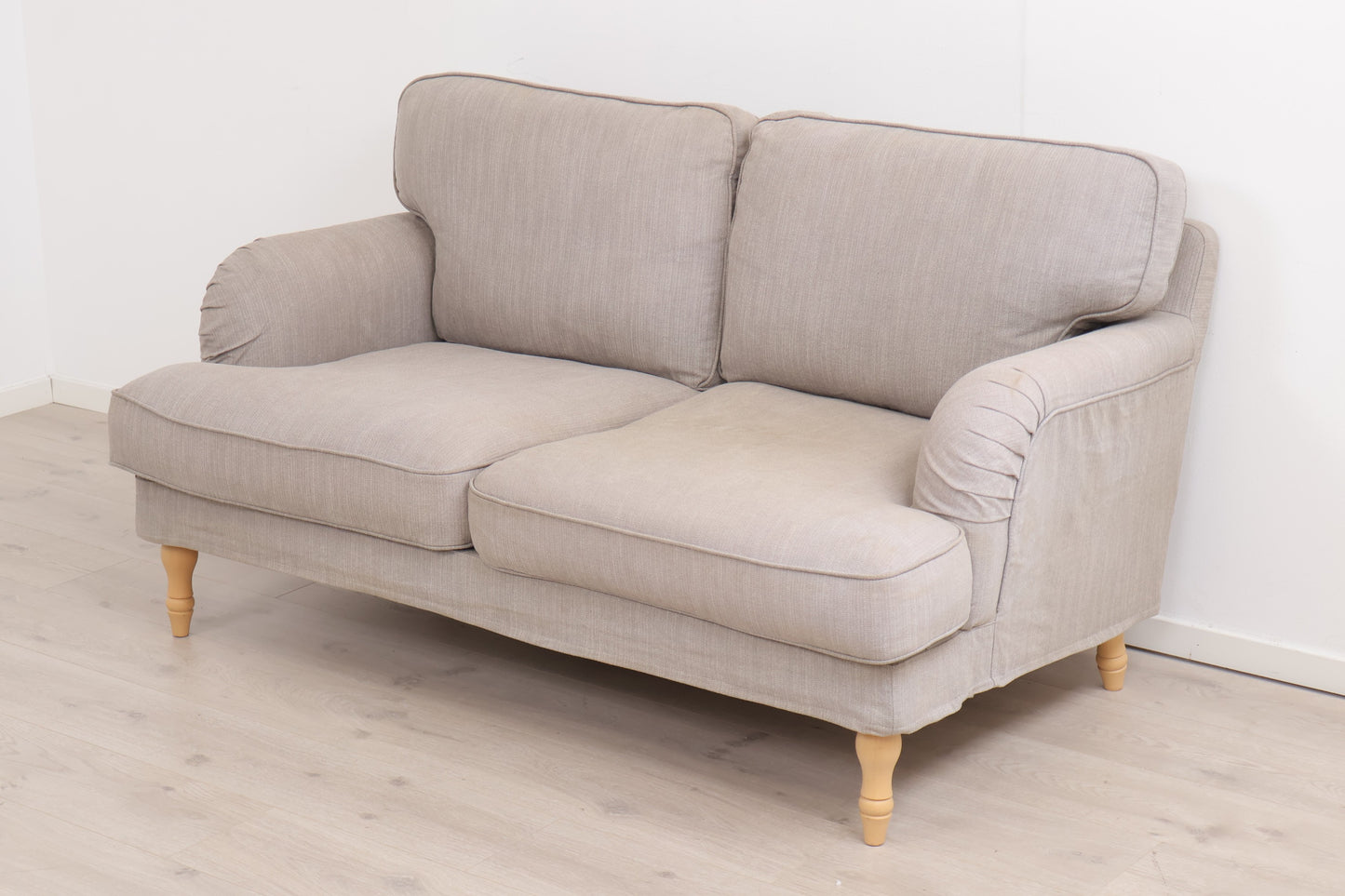 Nyrenset | Beige/grå IKEA 2-seter sofa