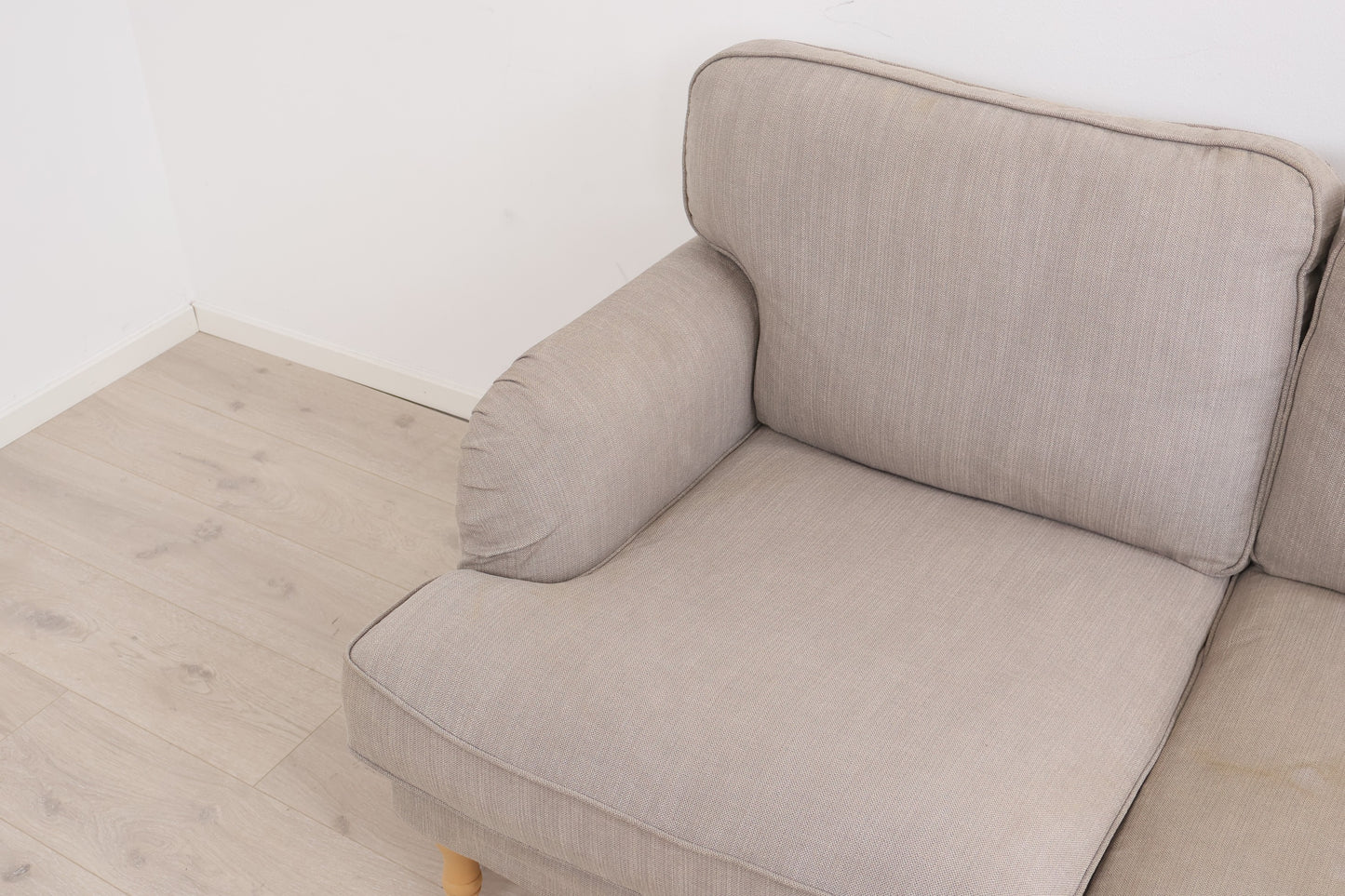 Nyrenset | Beige/grå IKEA 2-seter sofa