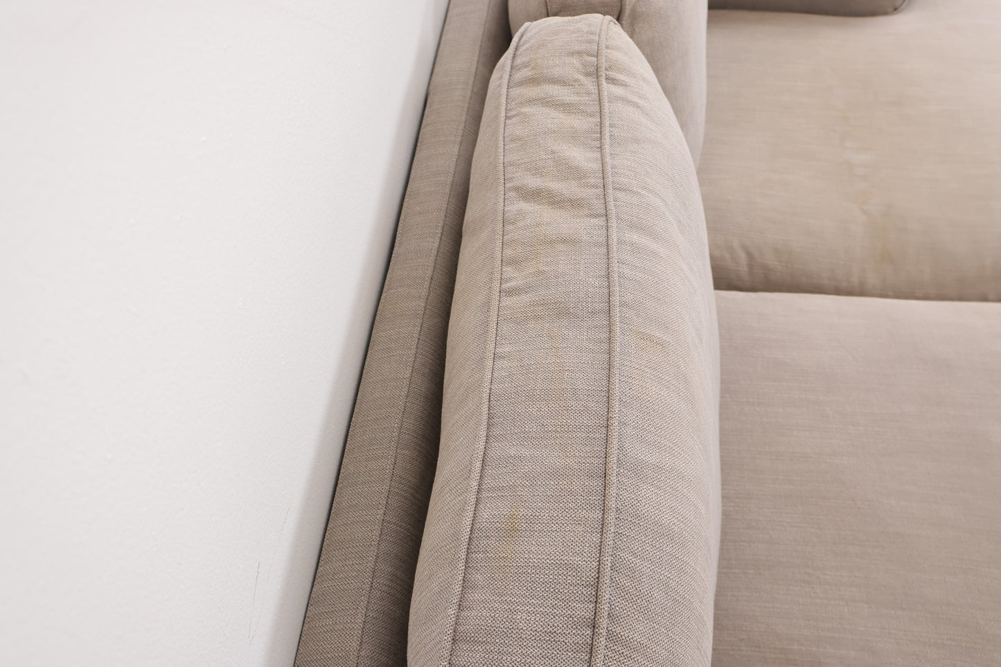 Nyrenset | Beige/grå IKEA 2-seter sofa