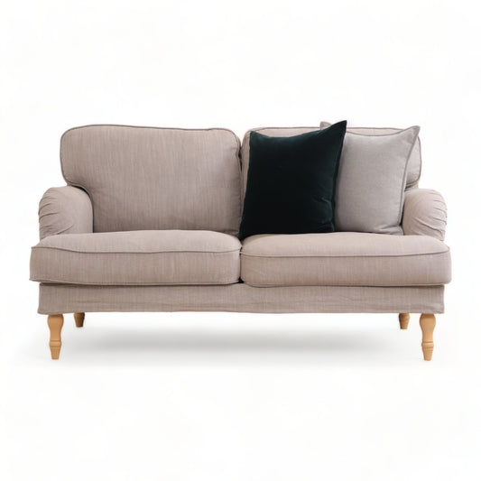 Nyrenset | Beige/grå IKEA 2-seter sofa