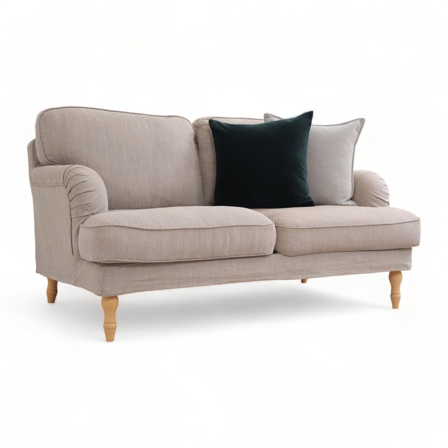 Nyrenset | Beige/grå IKEA 2-seter sofa