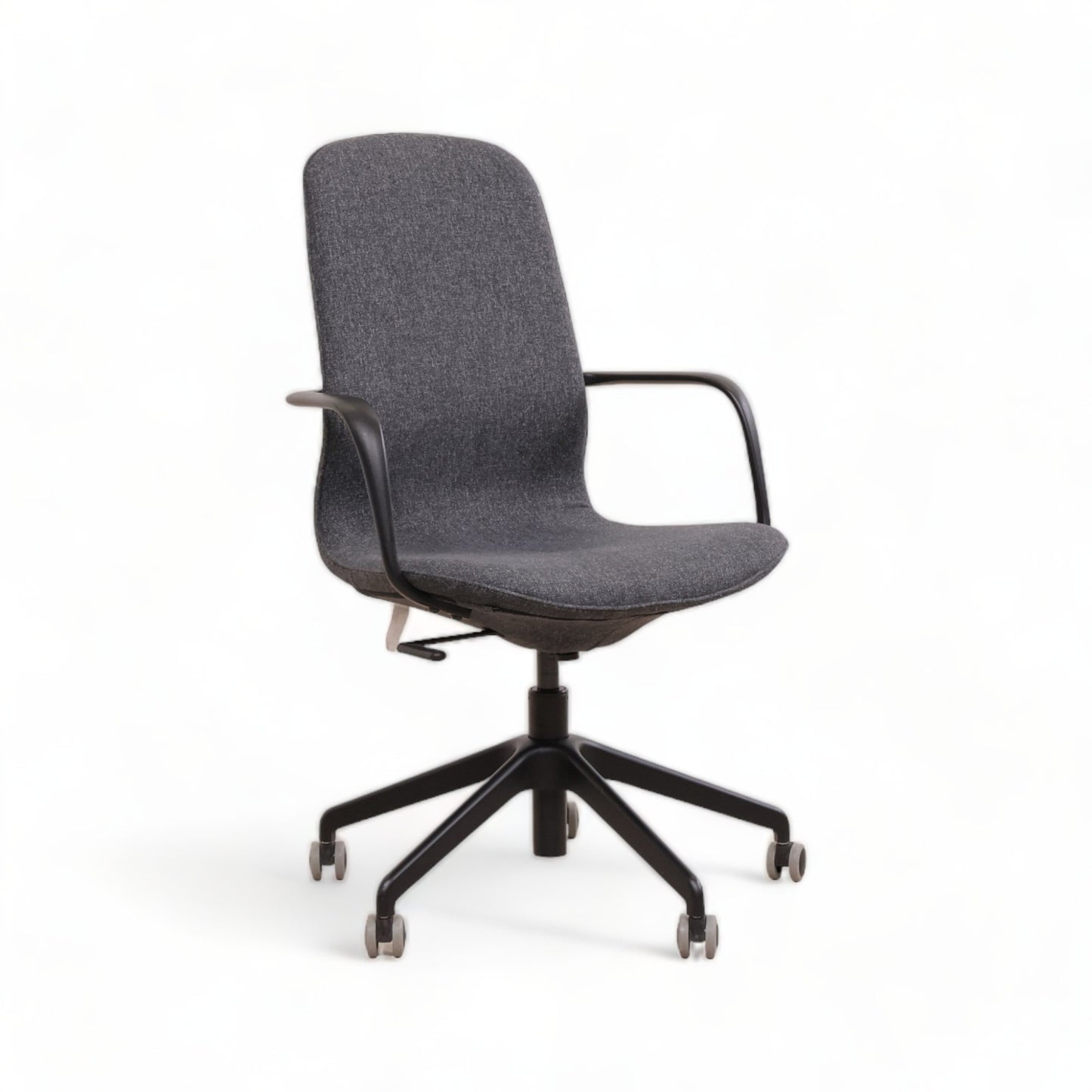 IKEA LÅNGFJÄLL kontorstoler, Gunnared mørk grå/svart