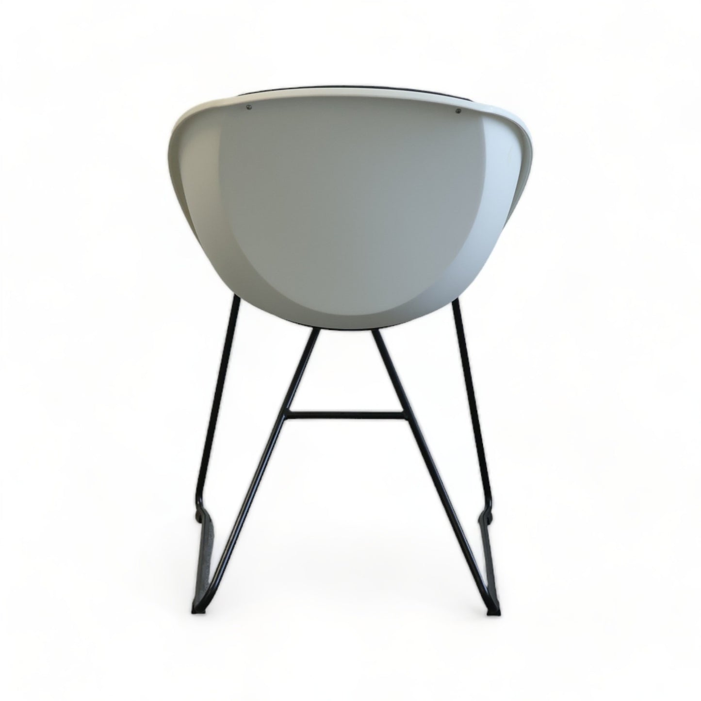 Nyrenset | Fora Form Popcorn stol i svart/hvitt