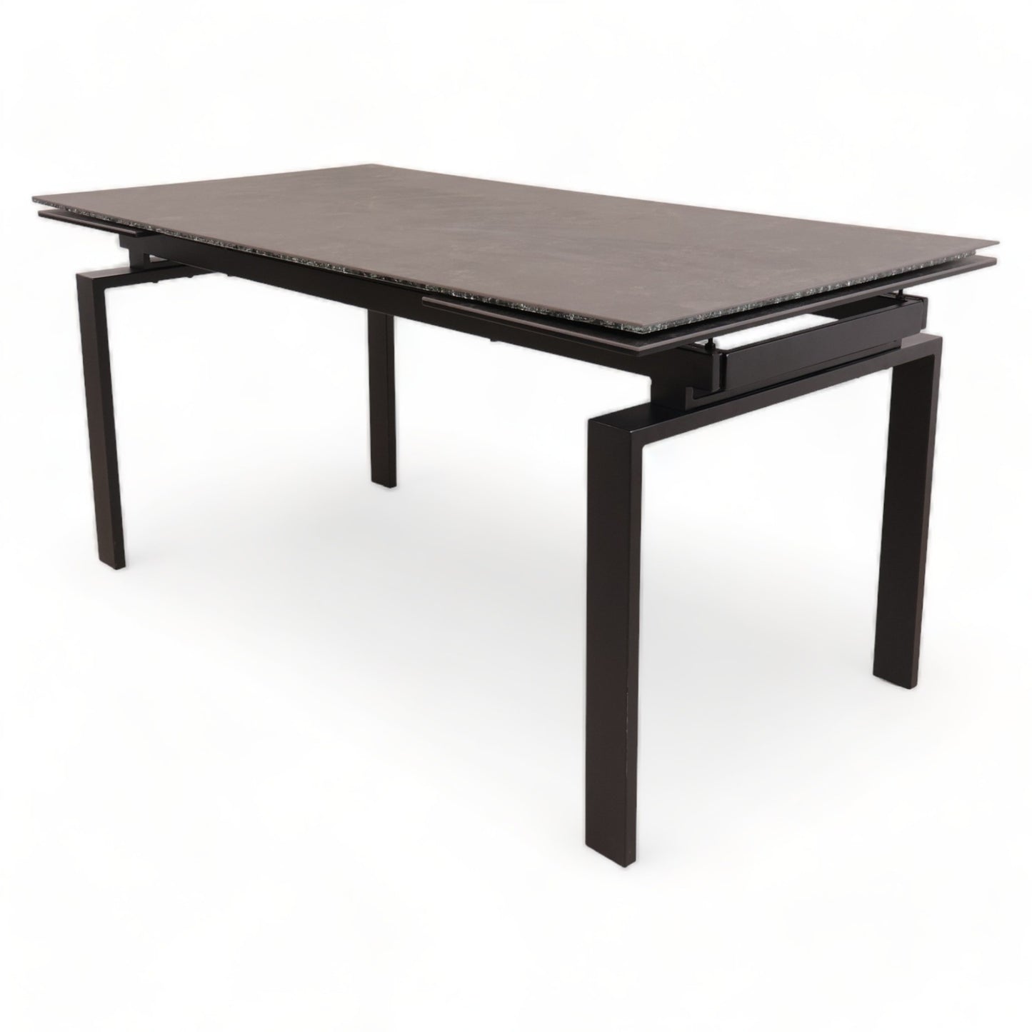 God tilstand | 160/240x85 cm, Huddersfield spisebord med ileggsplate