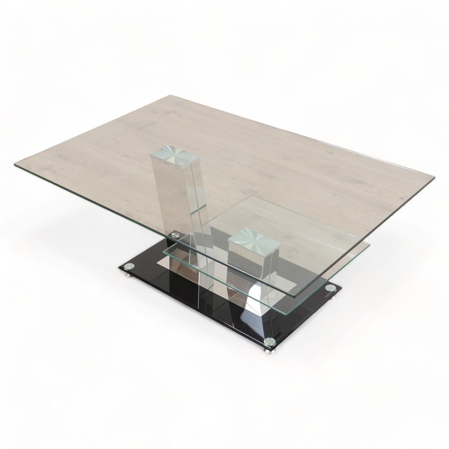 Elegant sidebord i glass