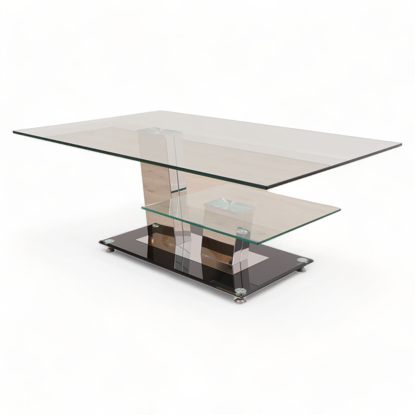 Elegant sidebord i glass