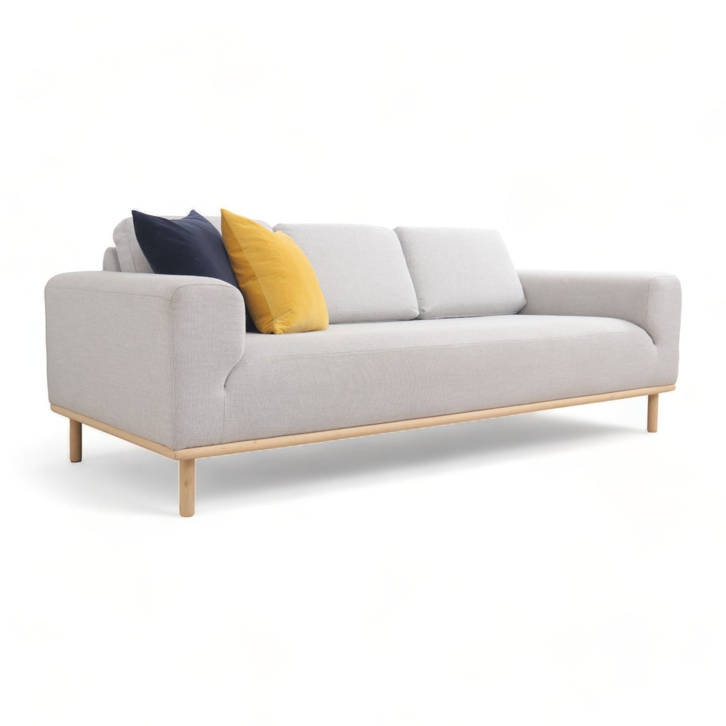 Nyrenset | Lys grå Vilmar 3-seter sofa fra Sofacompany