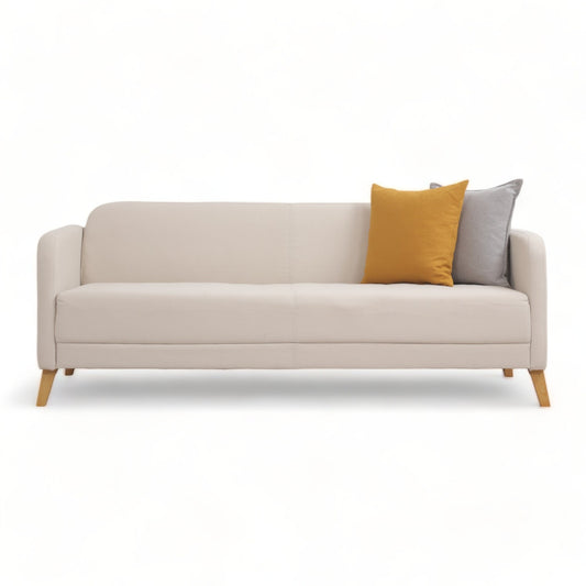 Nyrenset | Lys beige IKEA Linanäs 3-seter sofa