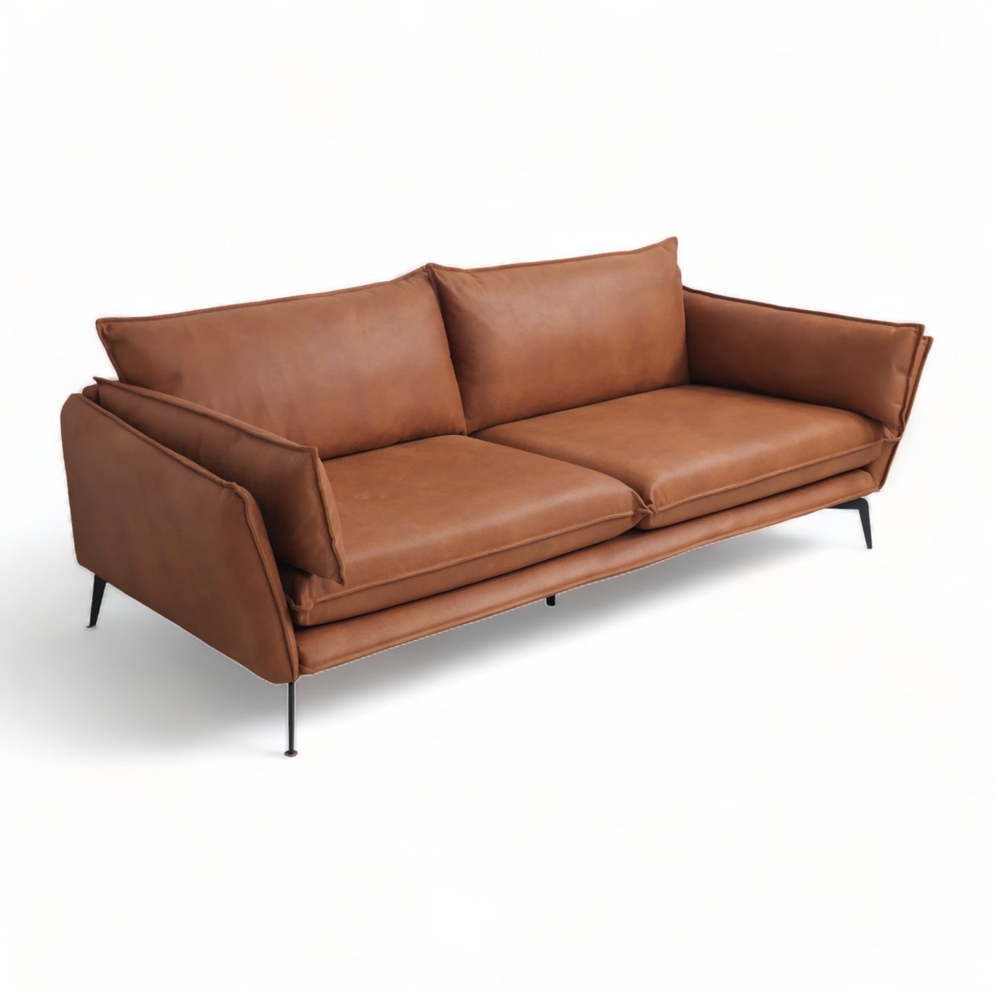 Nyrenset | Brun Skye 3-seter sofa