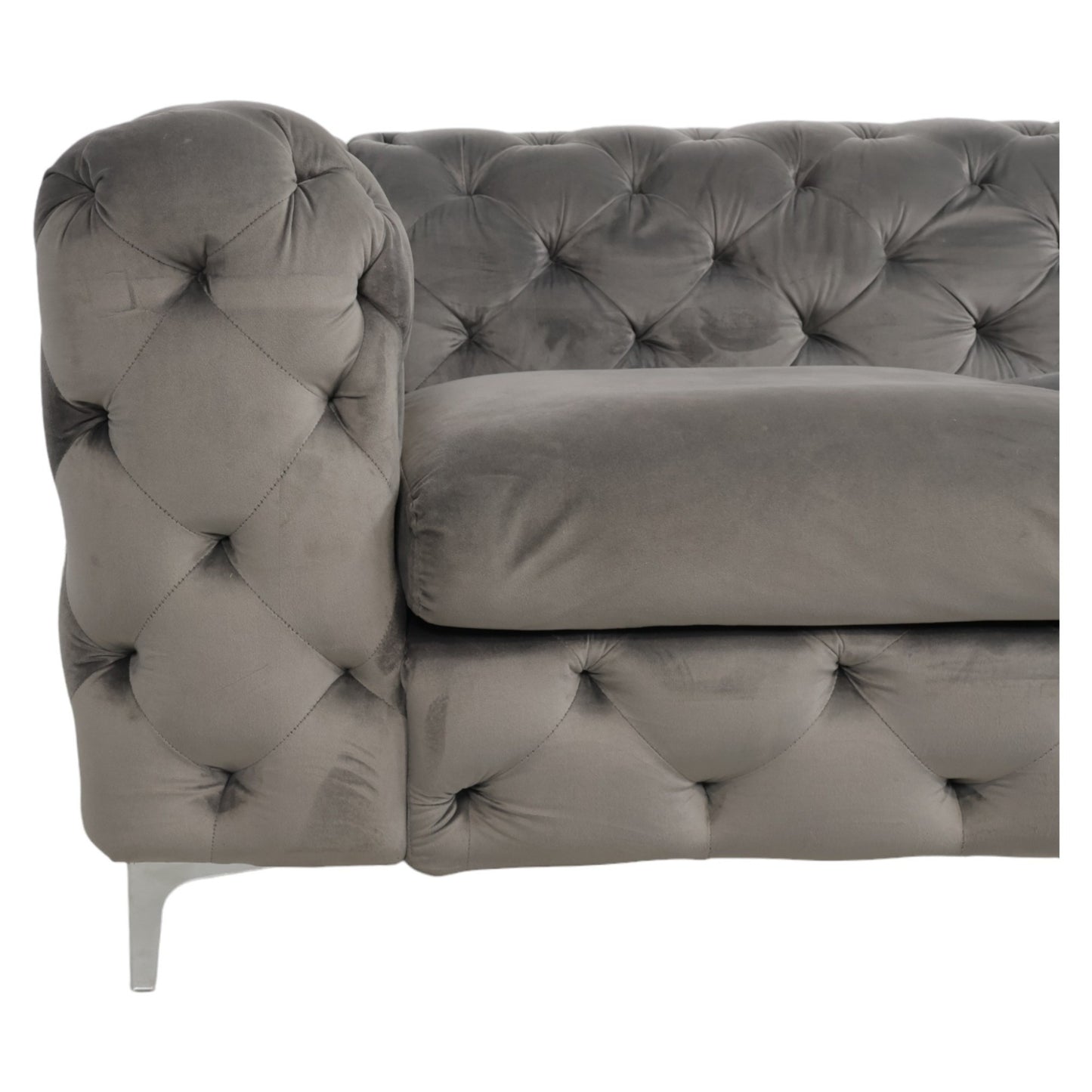 Nyrenset | Grå Bella 2-seter sofa