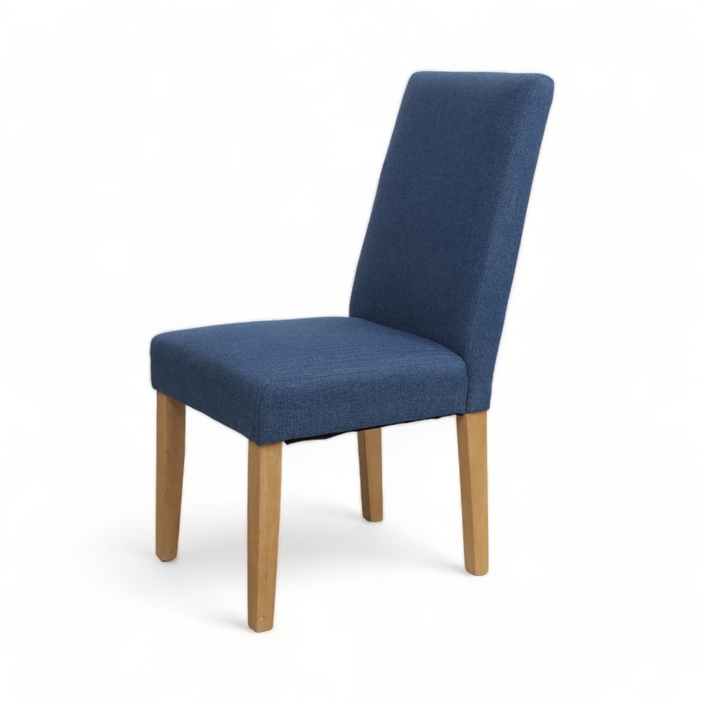Nyrenset | Enkel spisestol i fargen blå