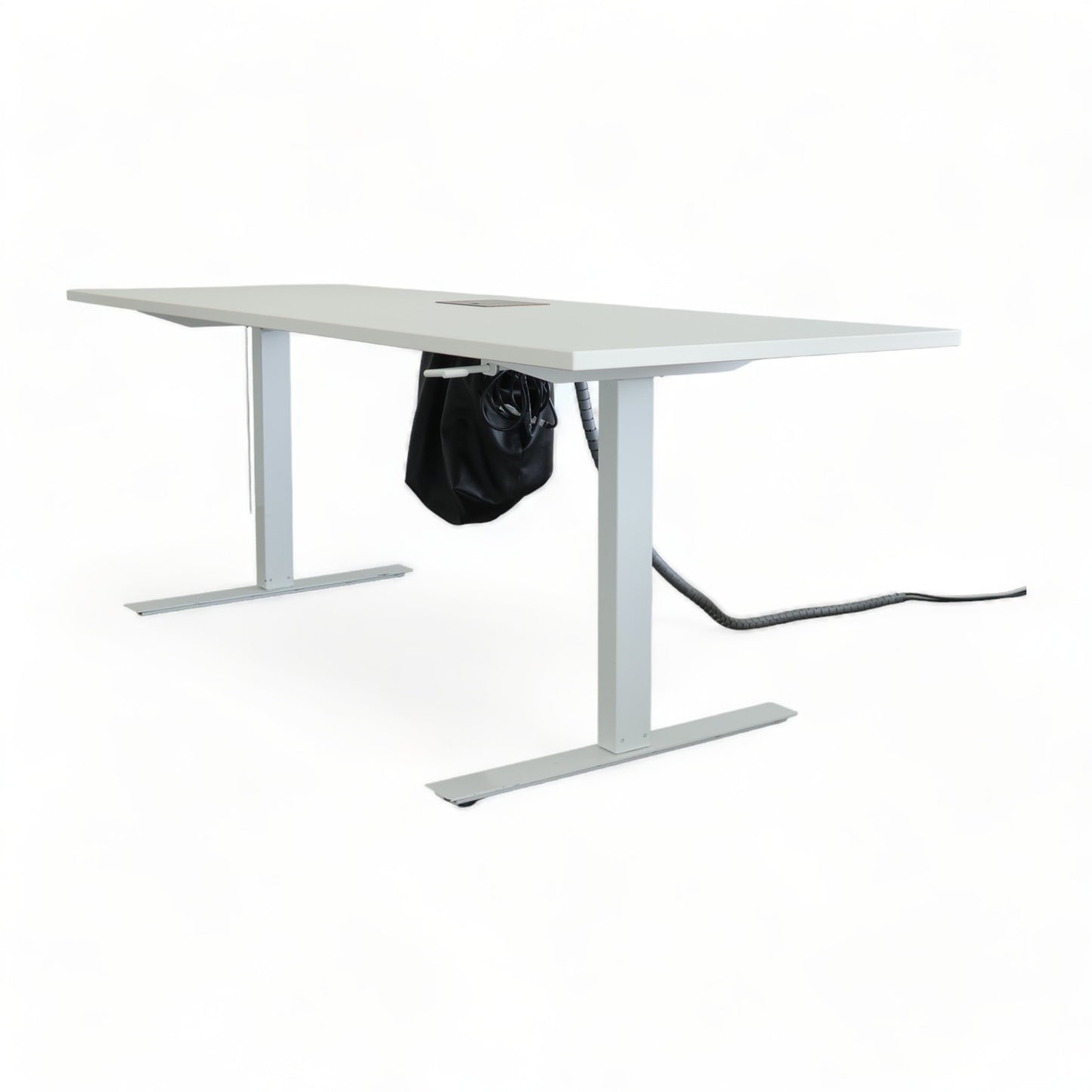 Pent brukt | Elementa E1 møtebord / skrivebord med hev/senk funksjon, 200x70