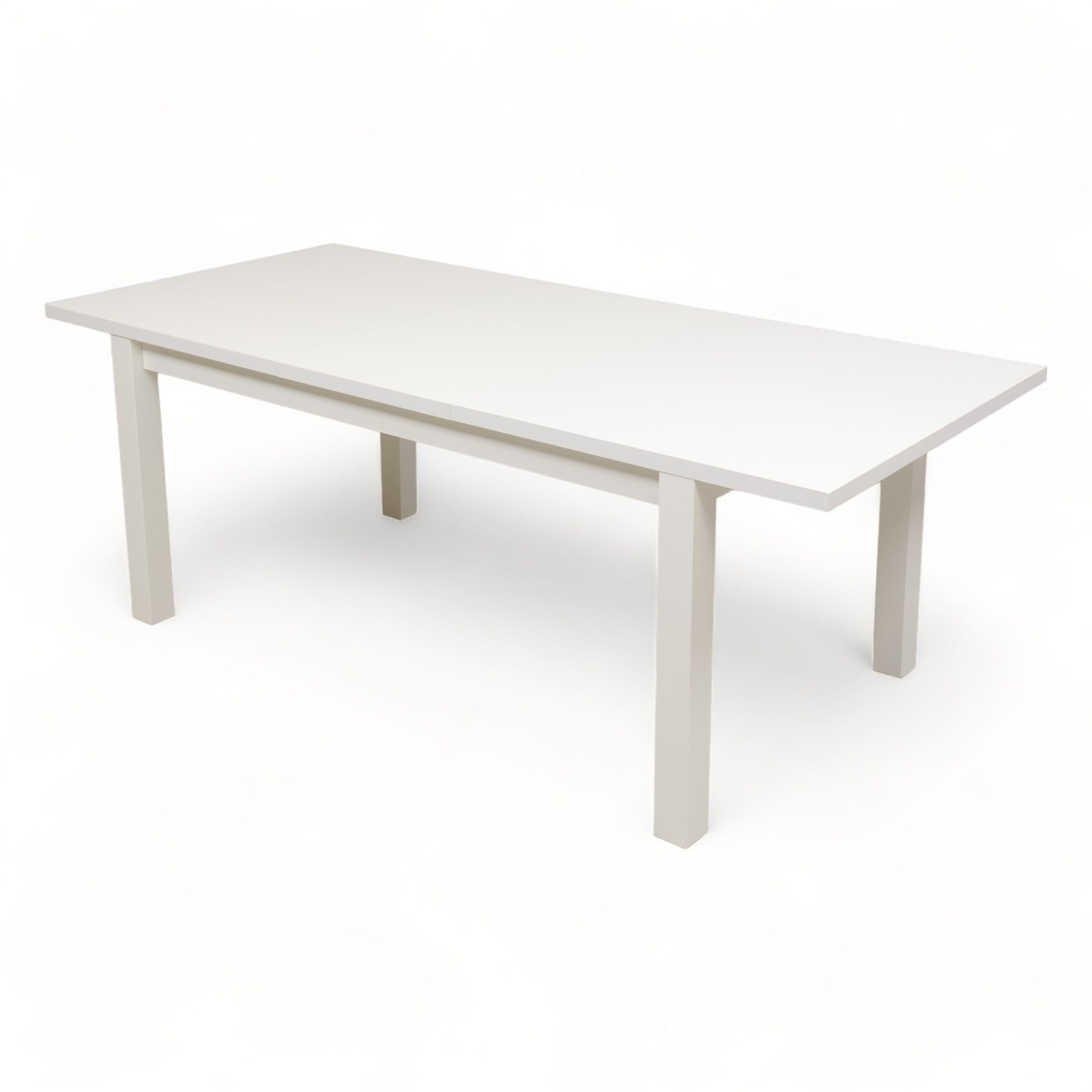 Ubrukt | Spisebord i fargen hvit, 160/210 x 95 cm