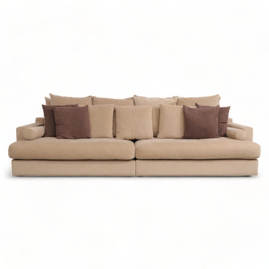 Nyrenset | Beige Burhéns All-In 3,5-seter sofa