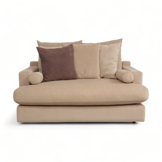 Nyrenset | Beige Burhéns All-In 1,5-seter sofa