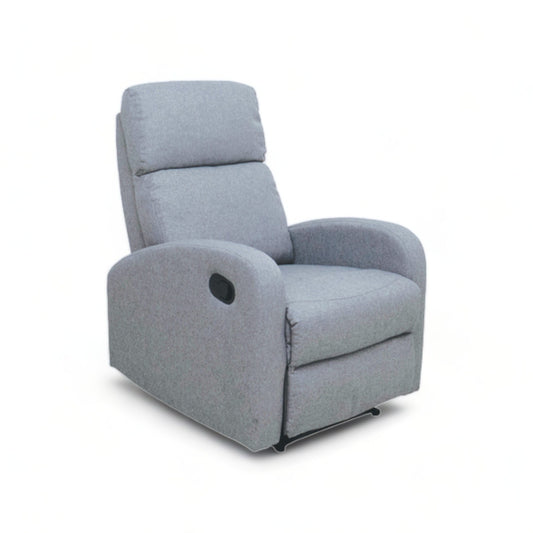 Helt nytt | Grå Pukki stol med recliner