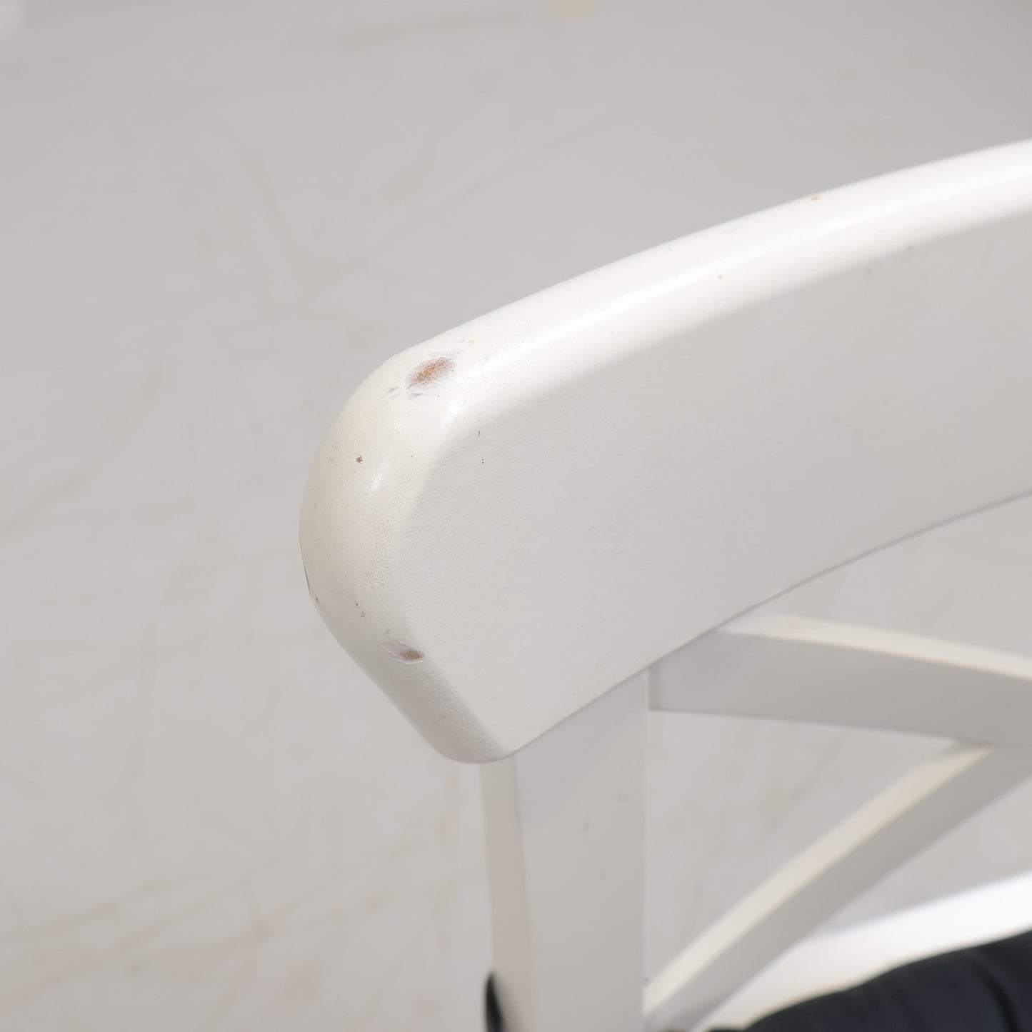 Nyrenset | INGOLF Barstol, hvit, 63 cm