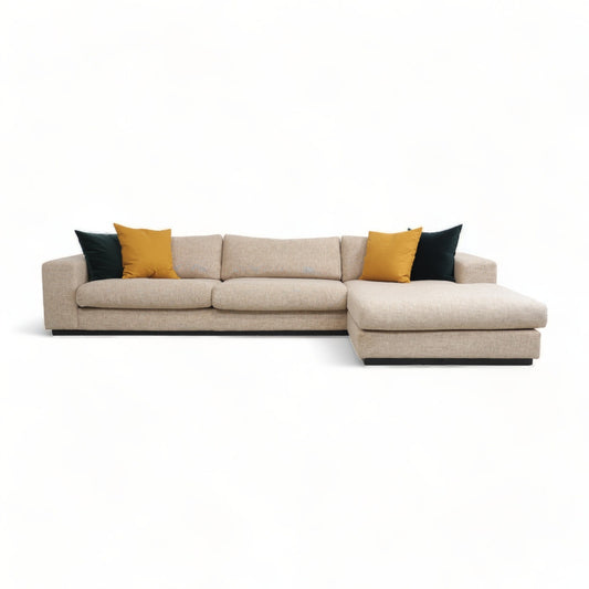 Nyrenset | Beige Bolia Sepia Sjeselongsofa