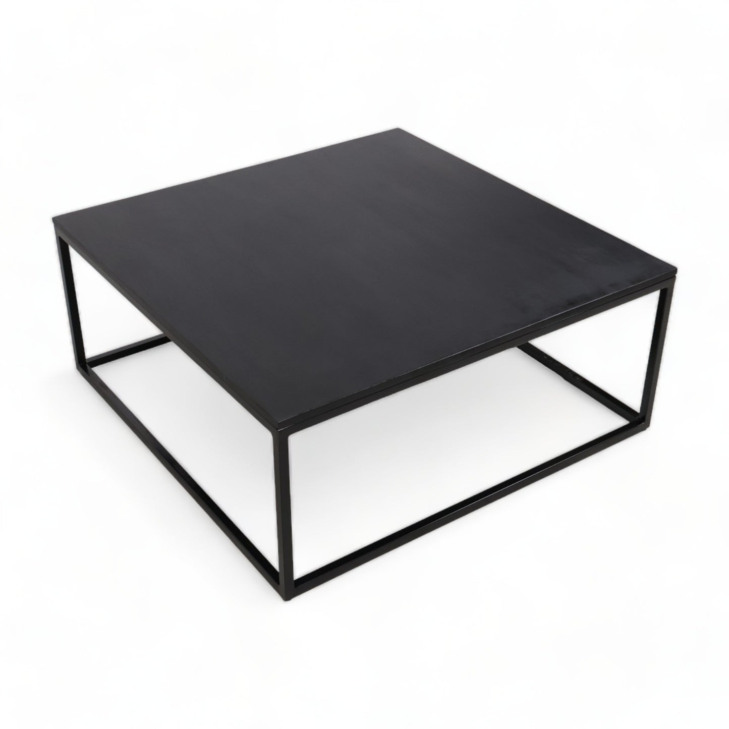 Utmerket tilstand | Moderne sofabord i minimalistisk design, 92x92x40