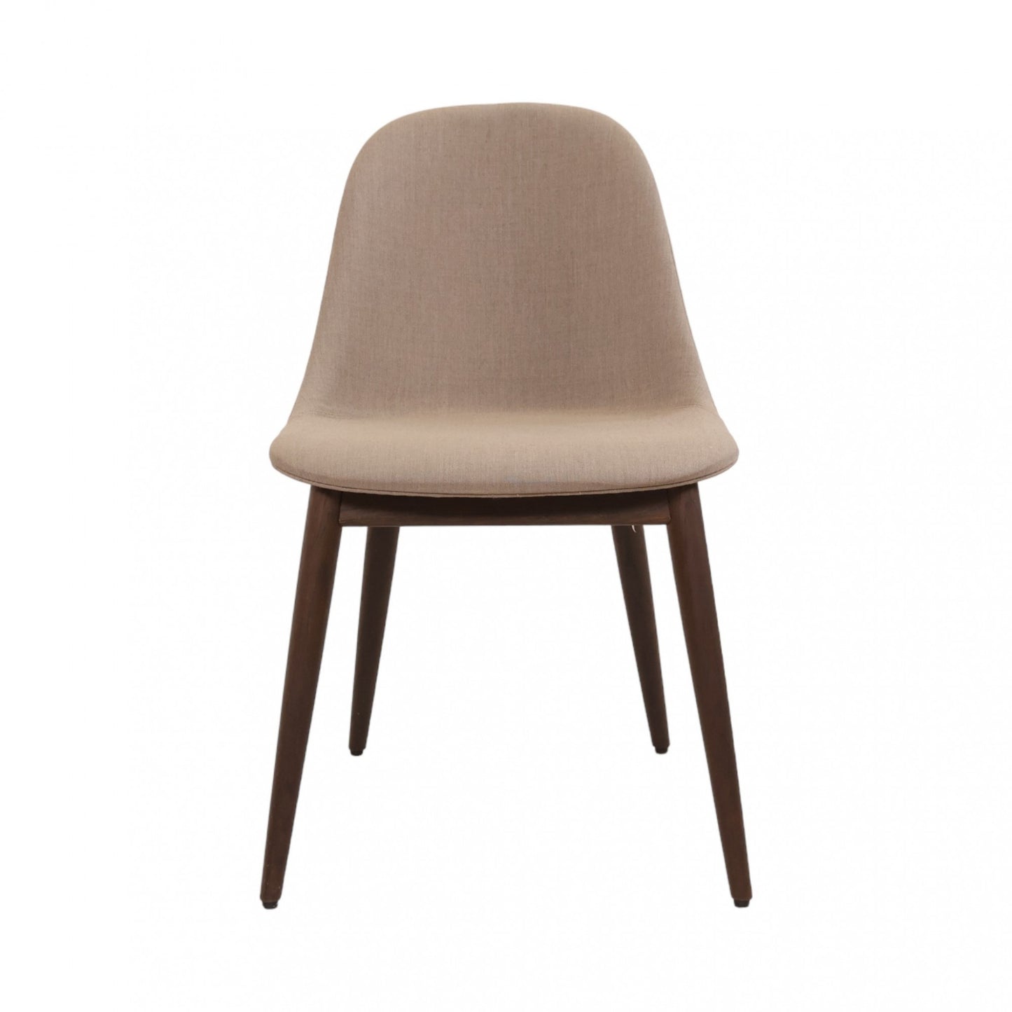 Rengjort | MENU Harbour Side Dining Chair, Wooden Base, upholstered