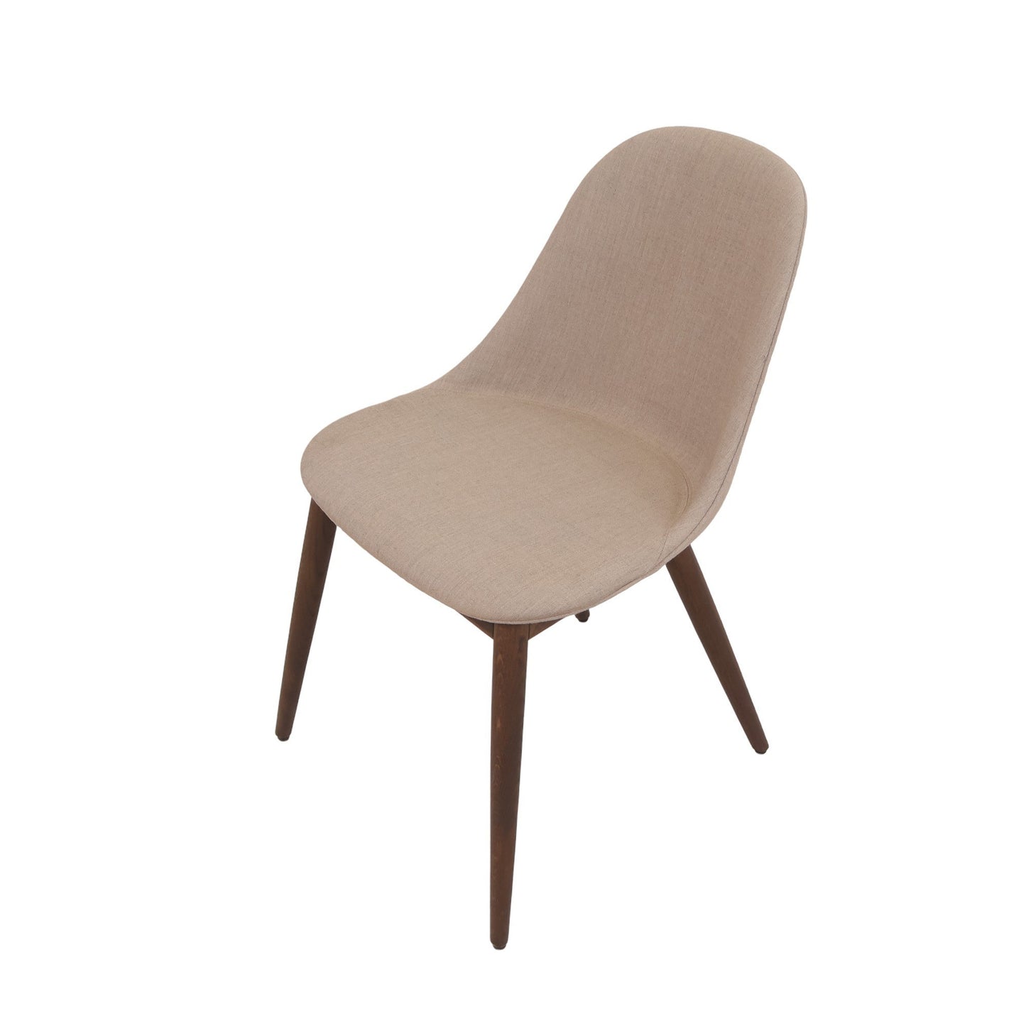 Rengjort | MENU Harbour Side Dining Chair, Wooden Base, upholstered