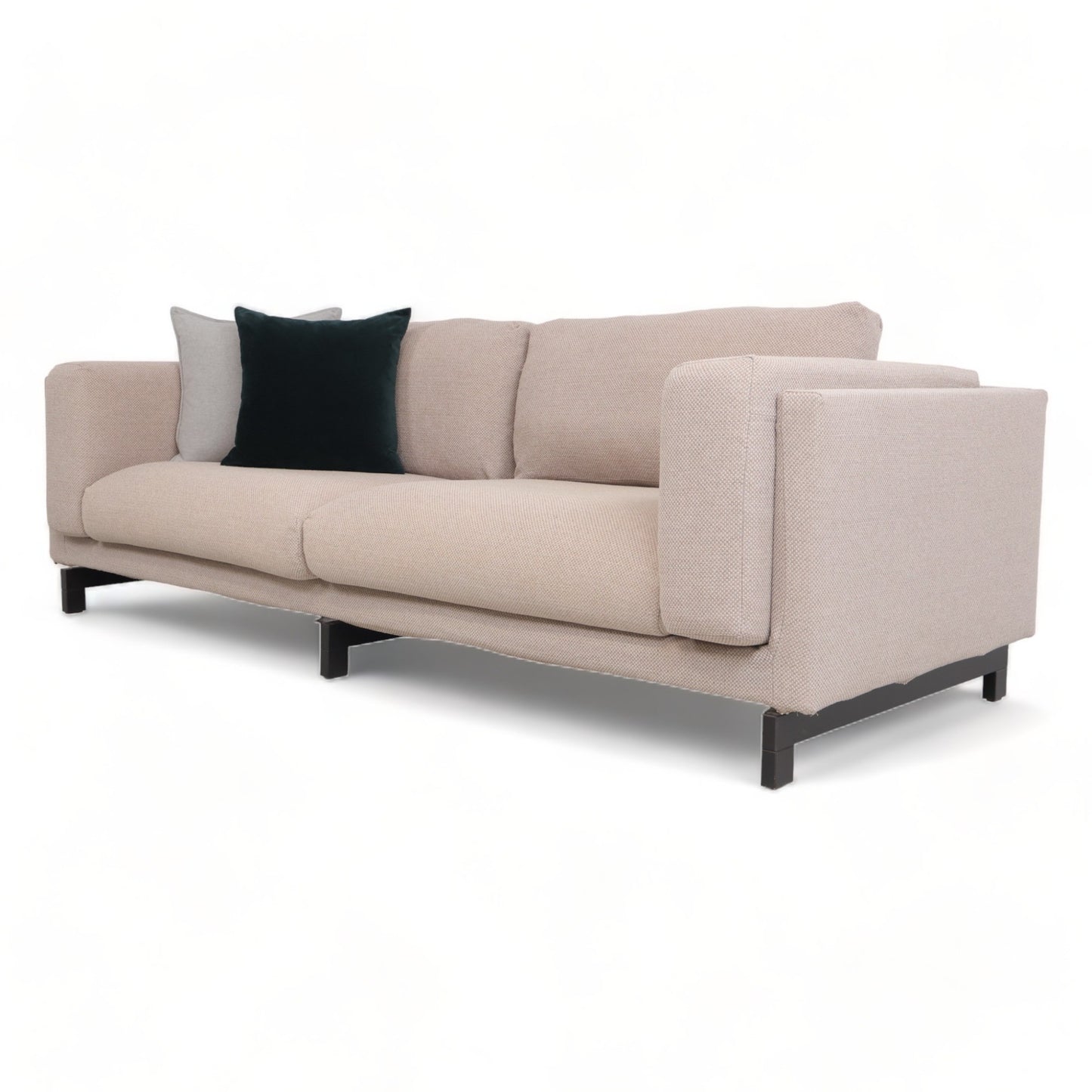 Nyrenset | Beige IKEA Nockeby 3-seter sofa