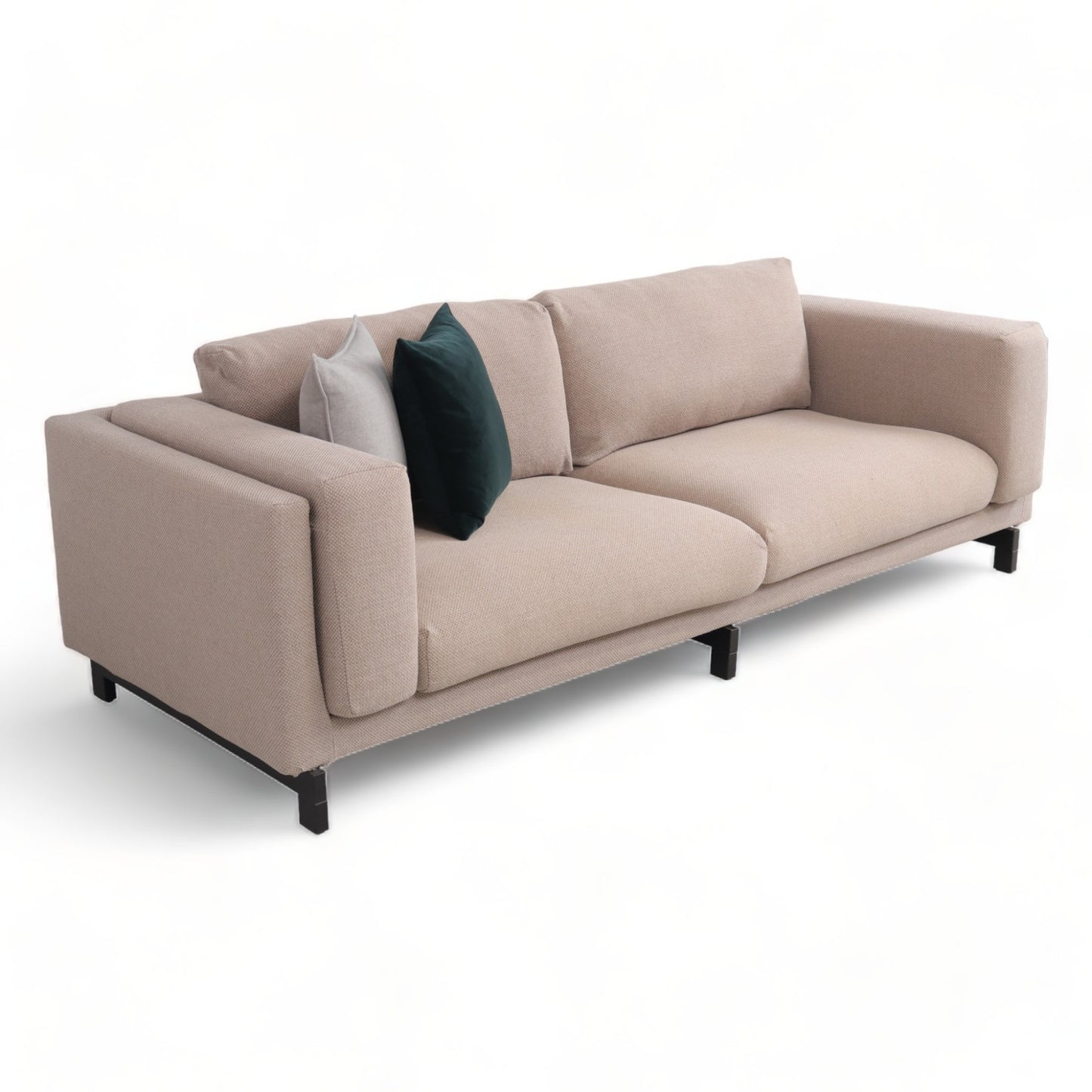 Nyrenset | Beige IKEA Nockeby 3-seter sofa