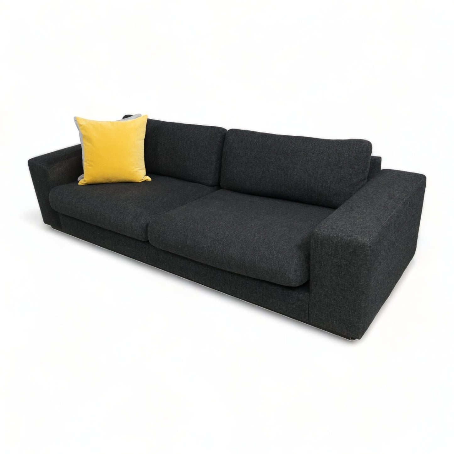 Nyrenset | Sort Bolia Sepia 3-seter sofa
