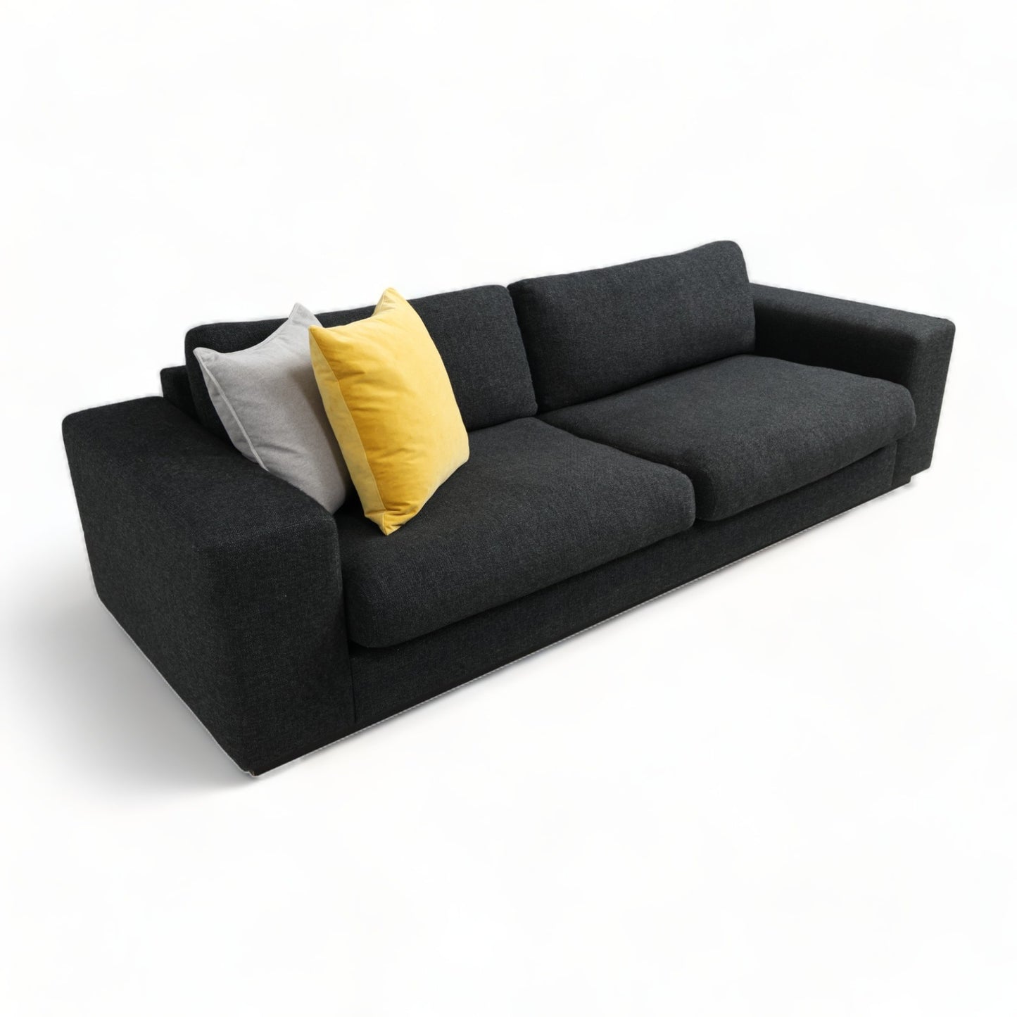 Nyrenset | Sort Bolia Sepia 3-seter sofa