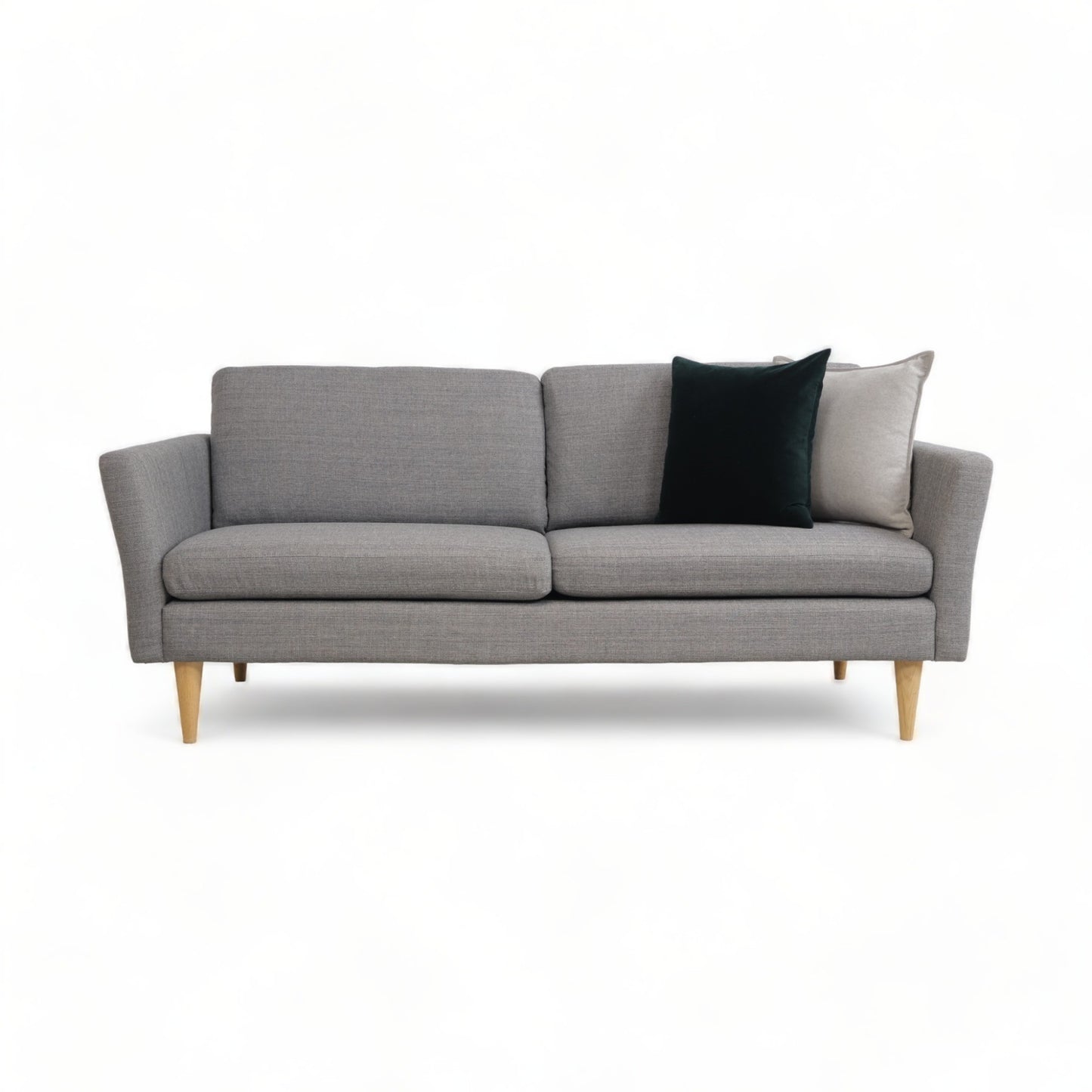 Nyrenset | Grå Hjort Knudsen 3-seter sofa