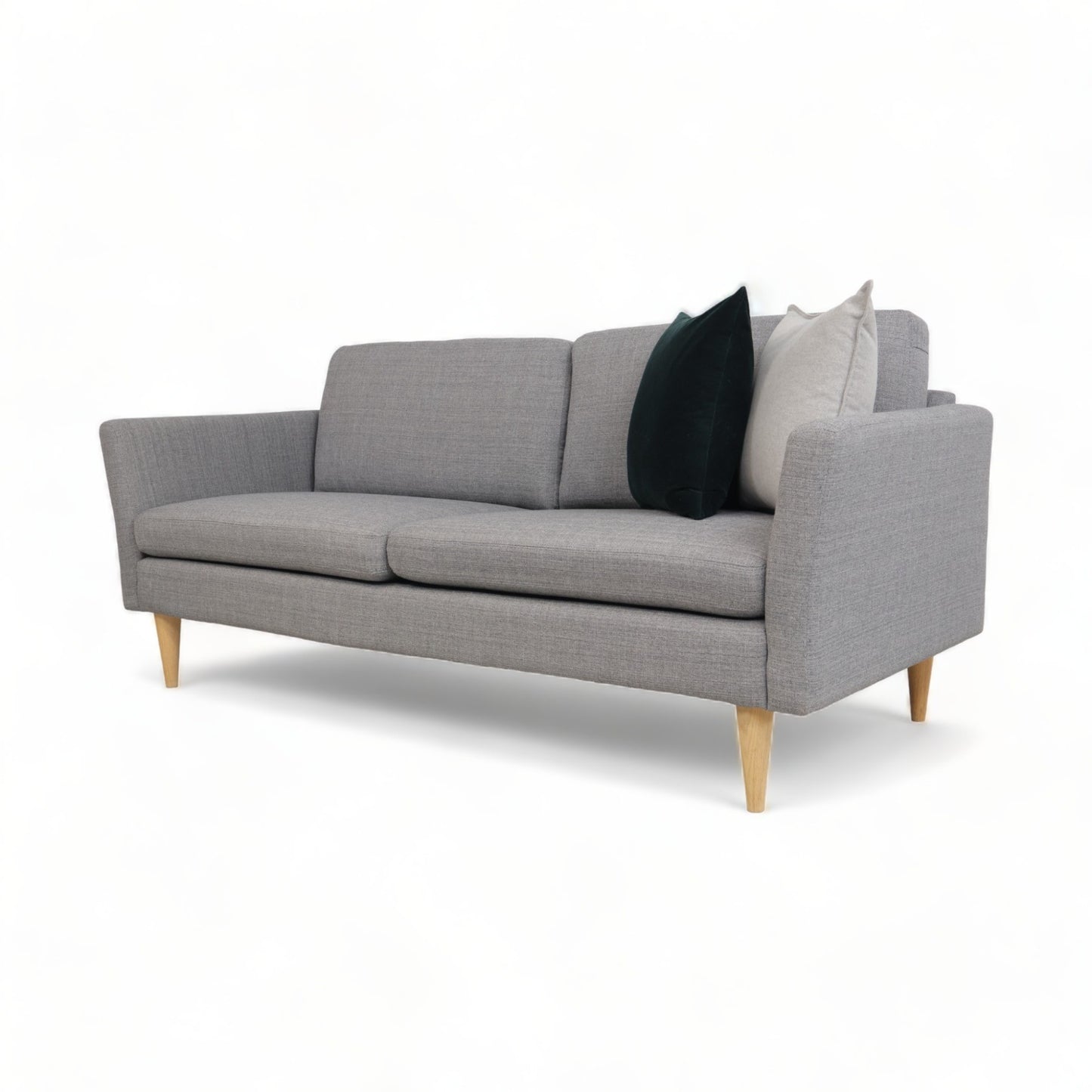 Nyrenset | Grå Hjort Knudsen 3-seter sofa
