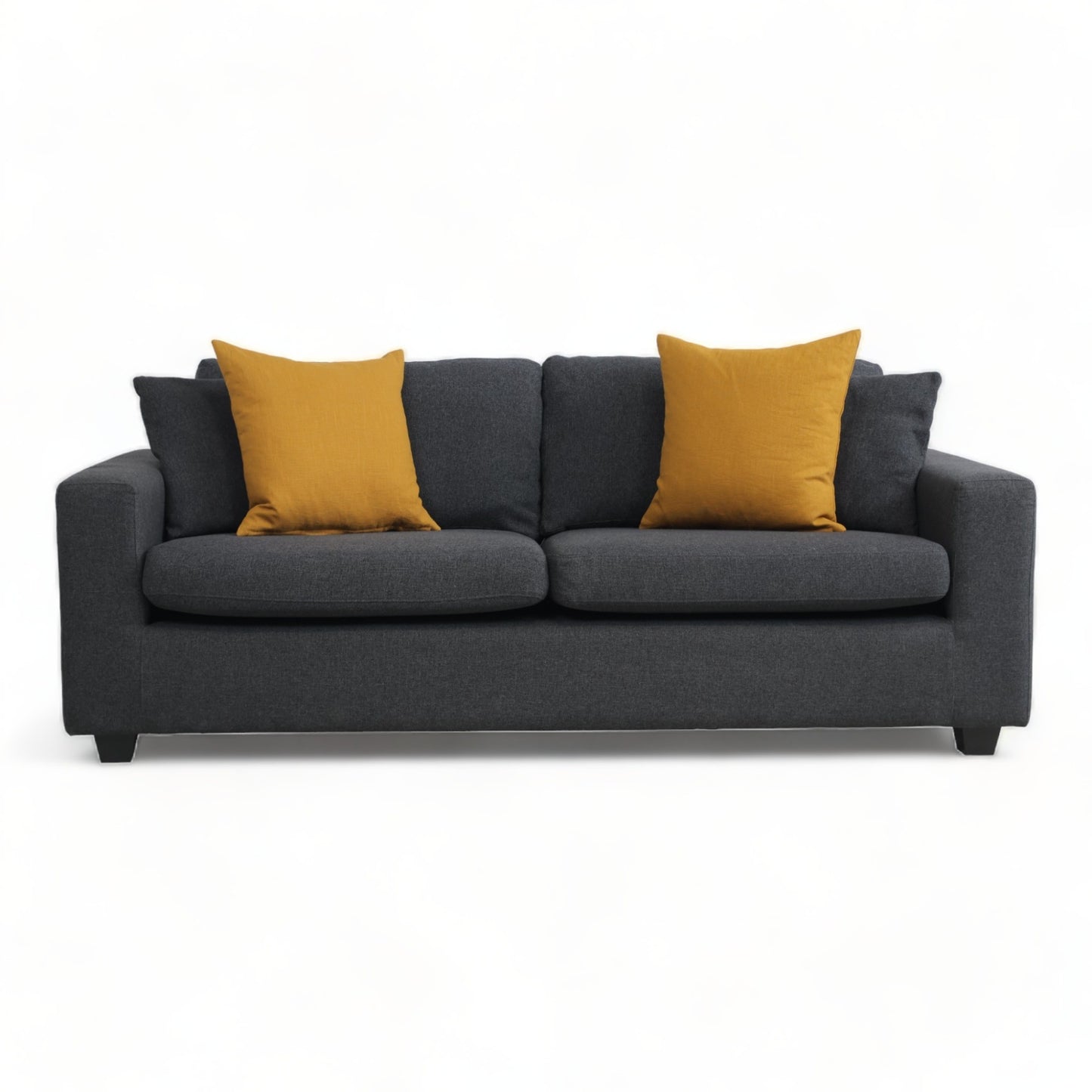 Nyrenset | Mørk grå Hjort Knudsen 3-seter sofa