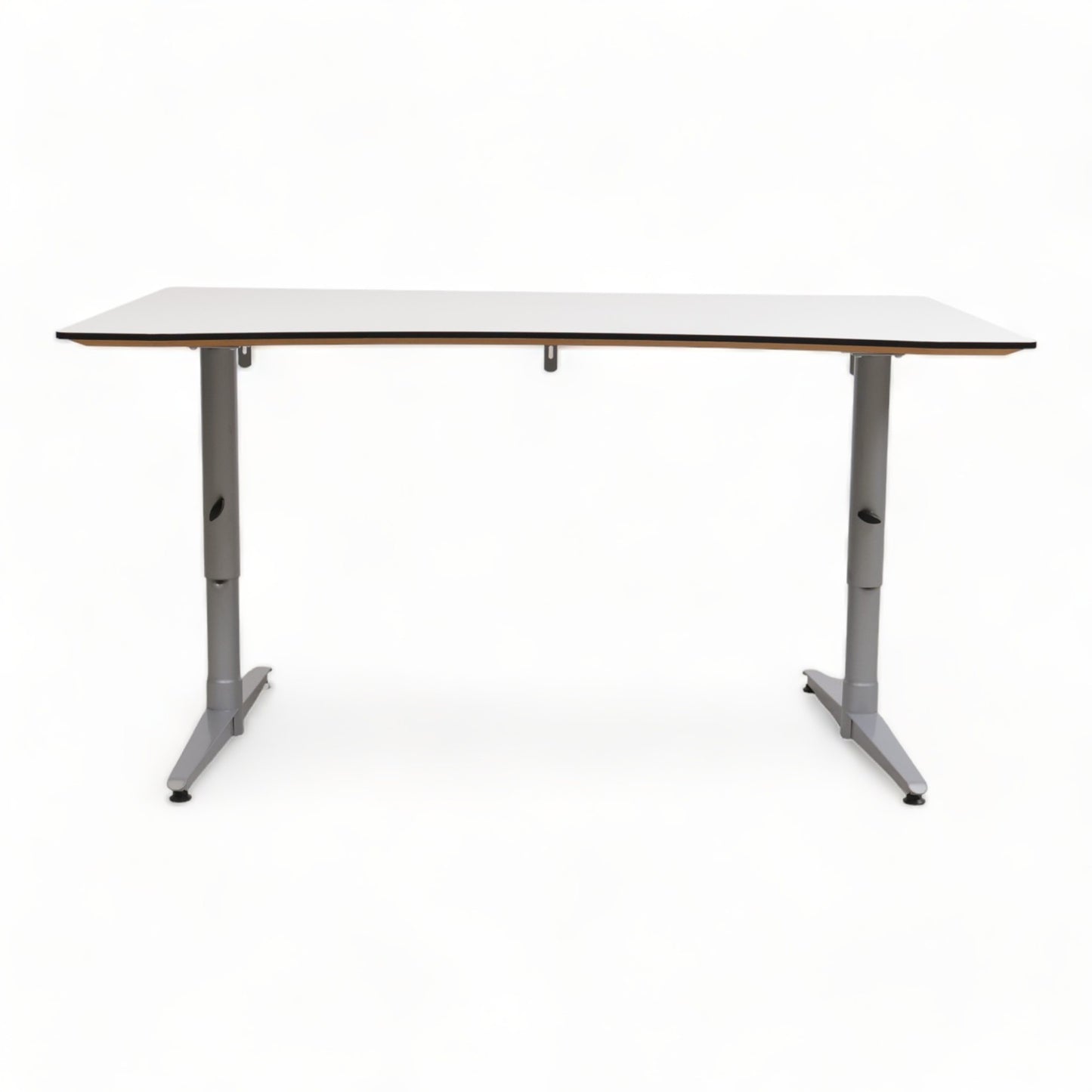 Kvalitetssikret | Manuell hev/senk skrivebord, 140x90 cm