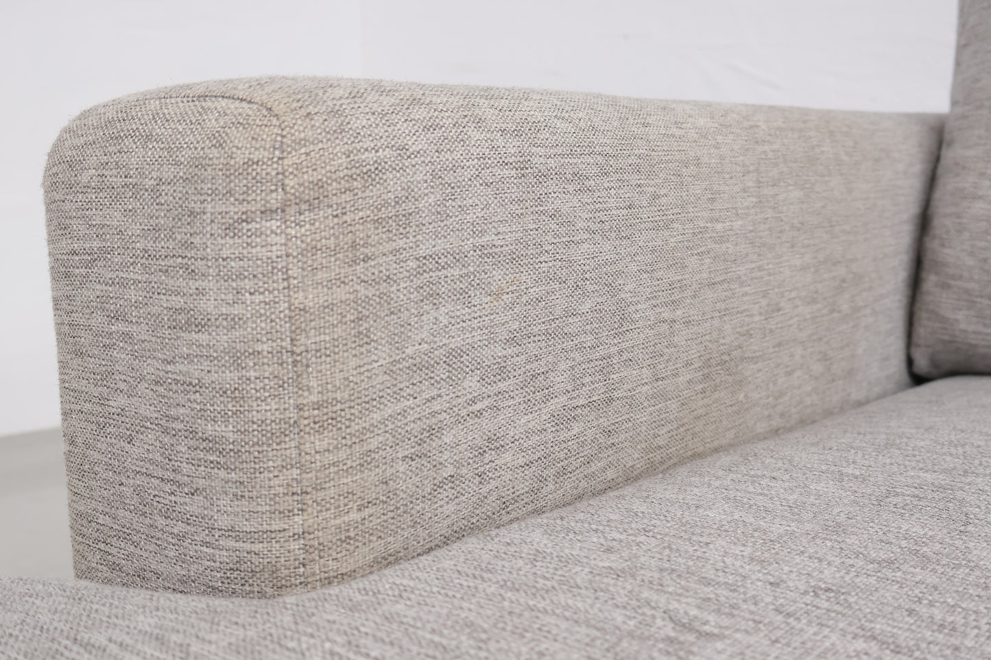 Nyrenset | Grå vendbar Oslo sofa med sjeselong
