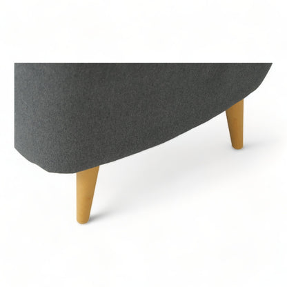 Nyrenset | Mørk Grå Lenestol fra Jysk