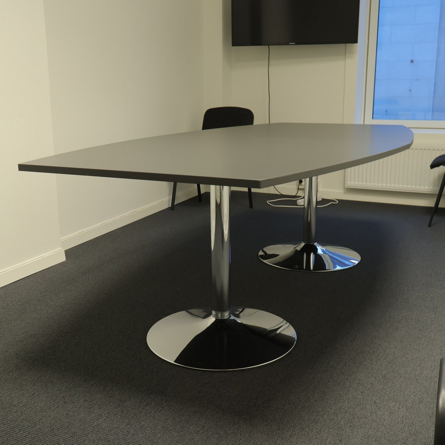 Kvalitetsikret | Møtebord i fargen sort, 240x120