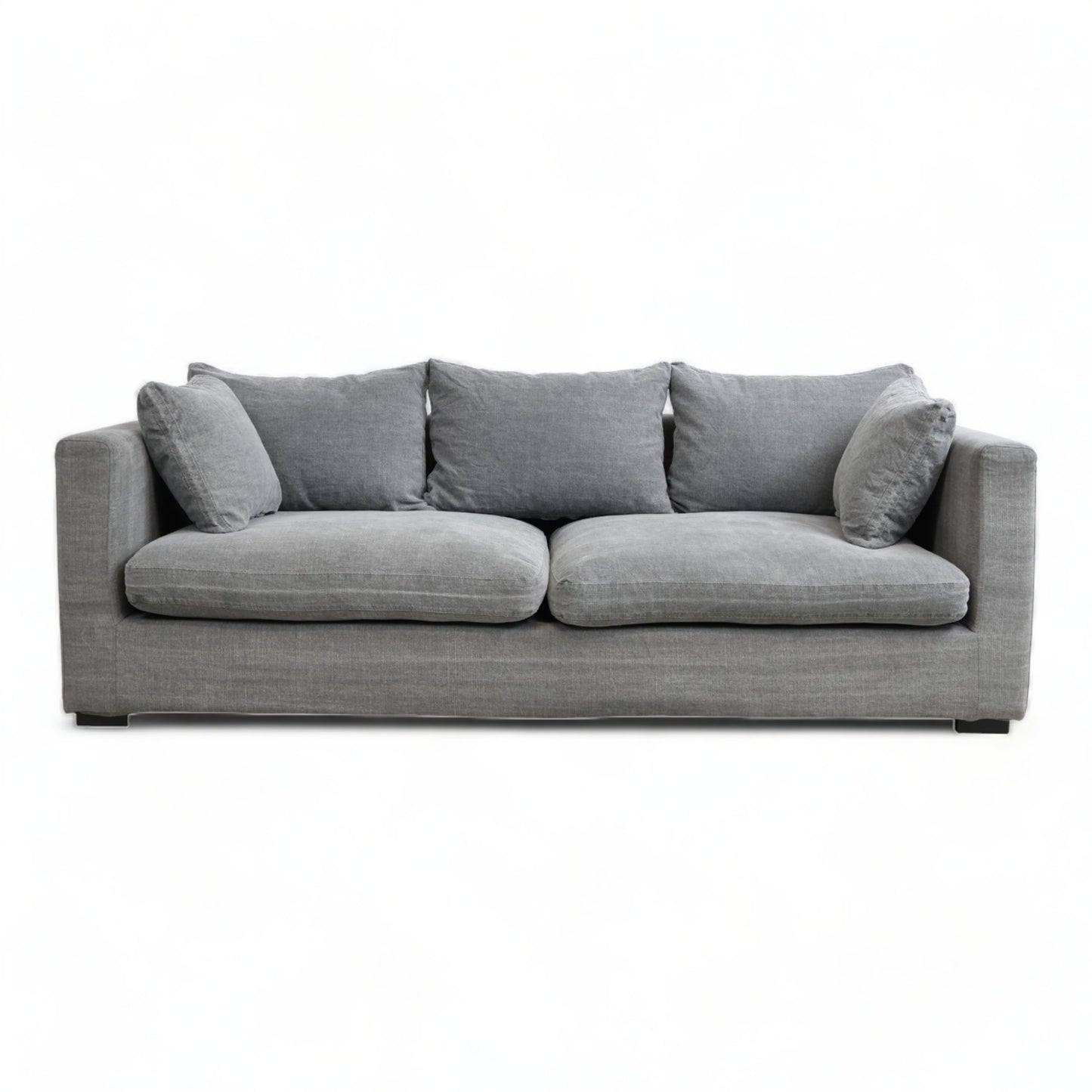 Nyrenset | Grå Skeidar Milano 3-seter sofa