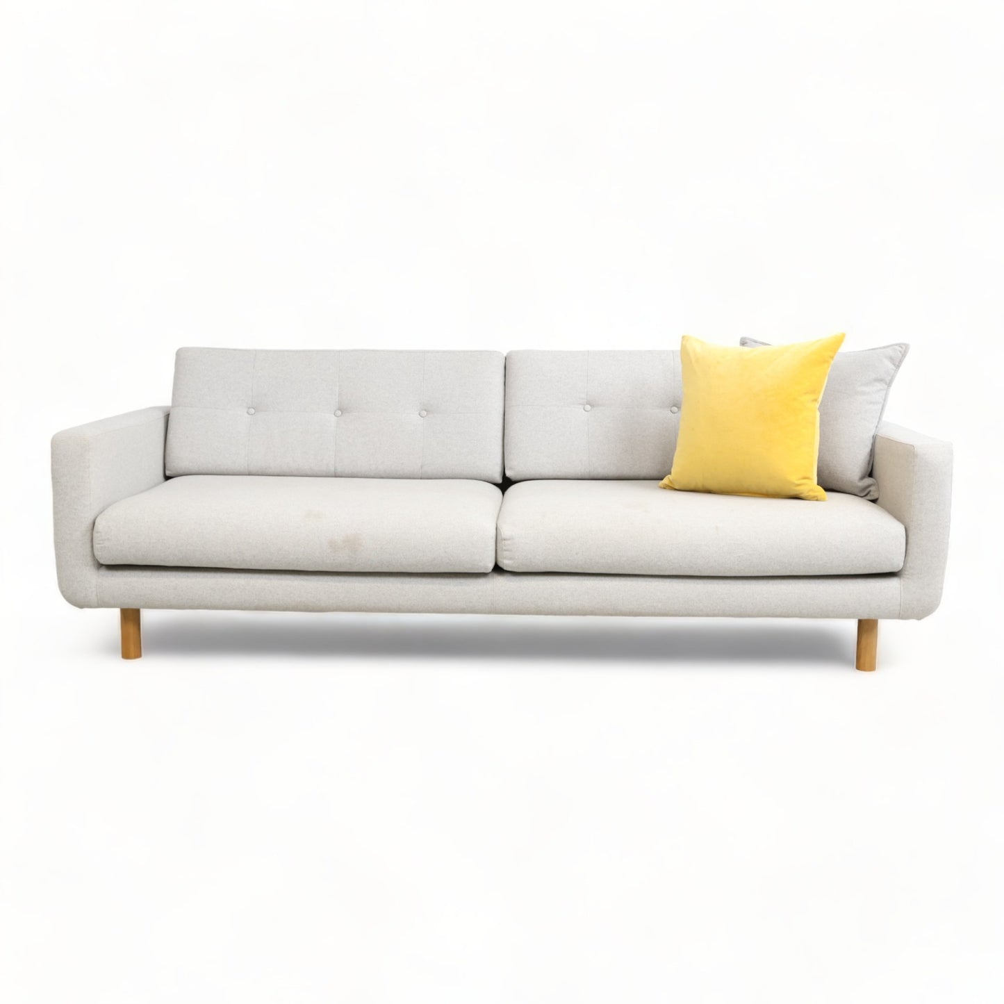 Nyrenset | Lys grå Conrad 3-seter sofa fra SofaCompany